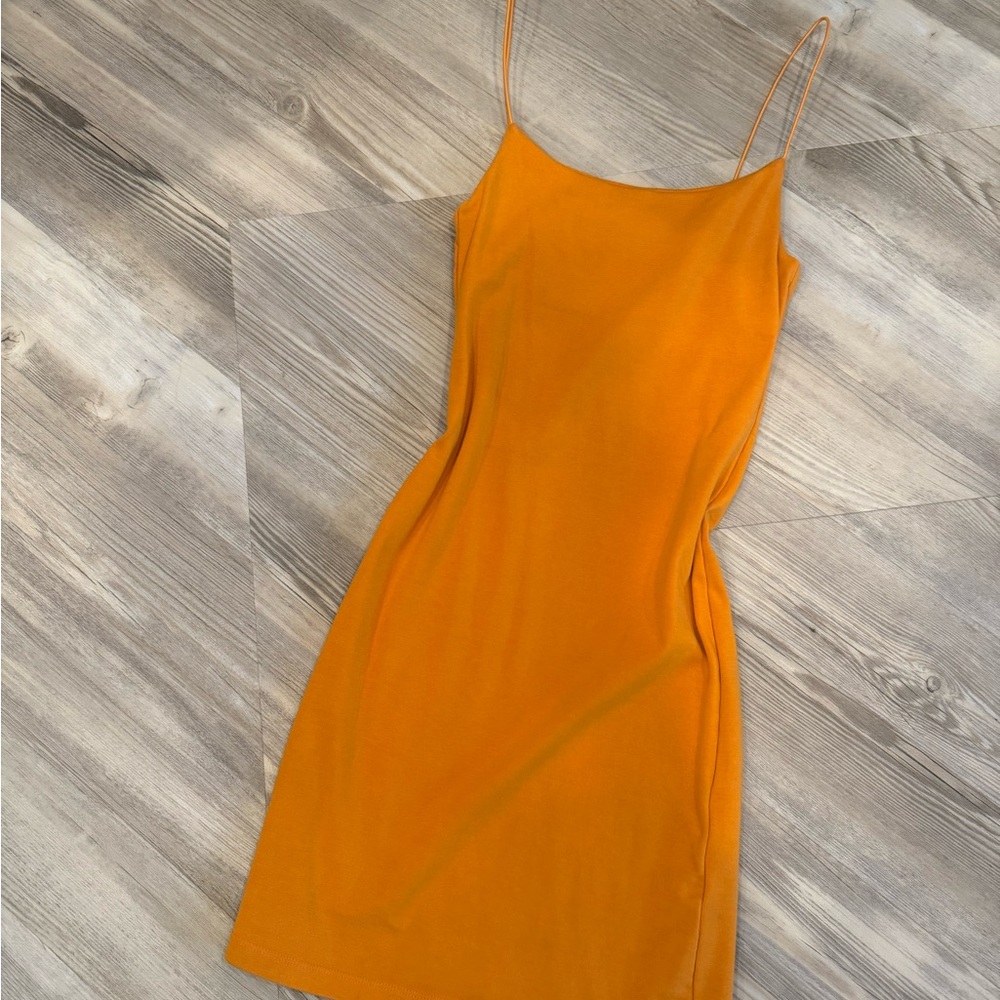 Orange Zara Dress